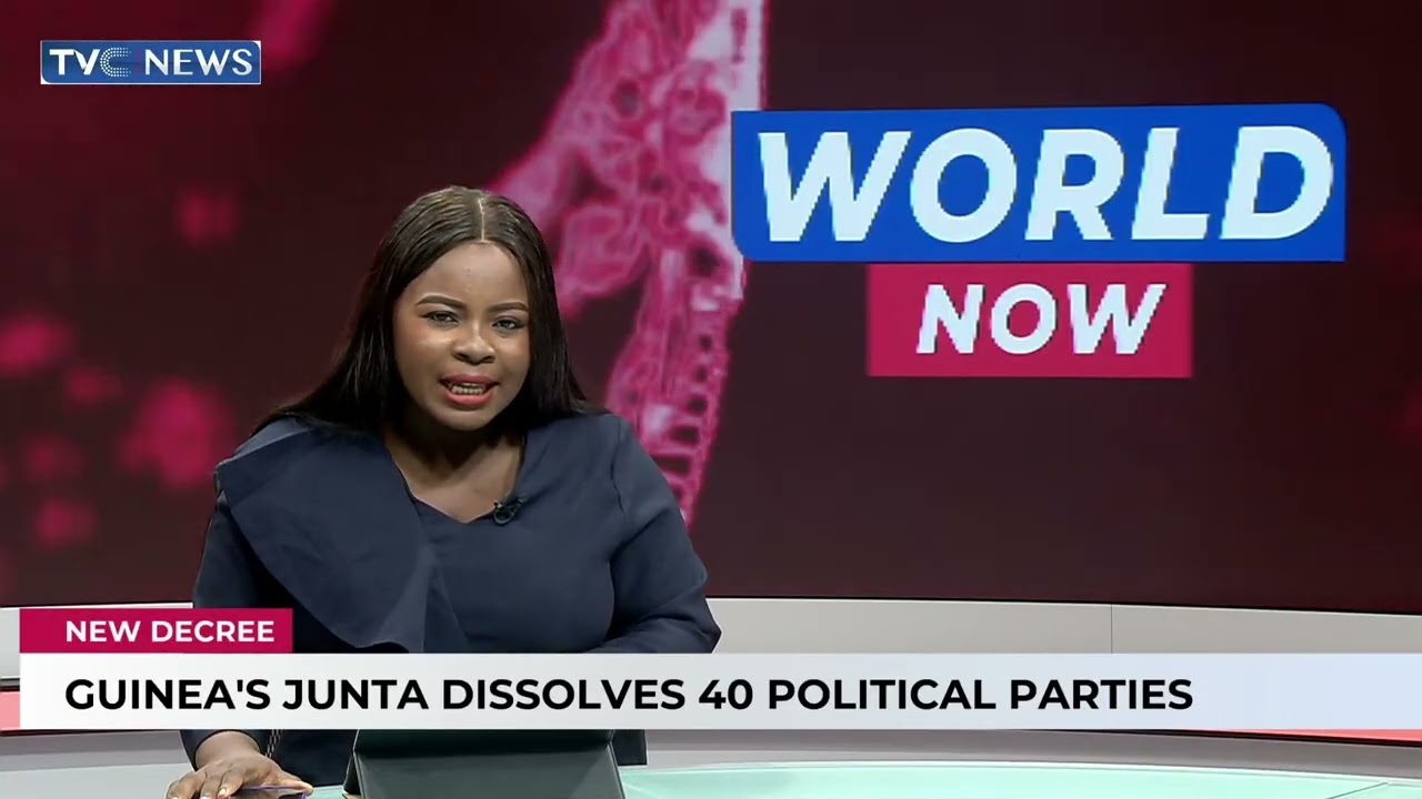 New Decree | Guinea's Junta Dissolves 40 Political Parties
