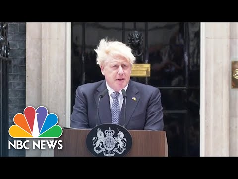 British Prime Minister Boris Johnson Resigns