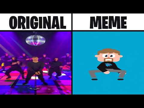 Mr Beast Rizz Original vs Meme (NEW MEME)