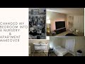 Baby boy nursery tour | 1 bedroom apartment | shared rooms
