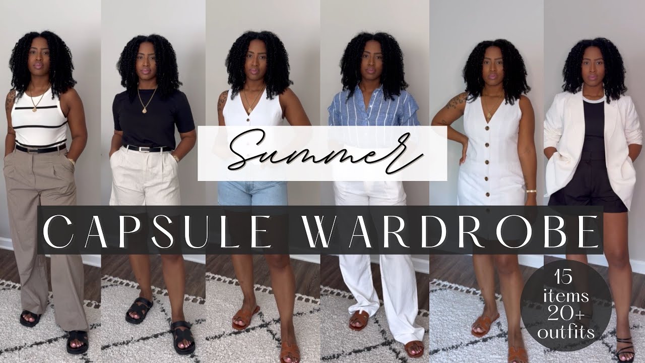 SUMMER CAPSULE WARDROBE | WHAT TO WEAR THIS SUMMER | NEUTRAL FASHION OUTFIT IDEAS
