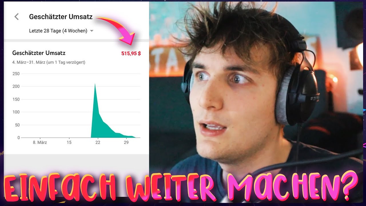 KANN ich SO noch von YOUTUBE LEBEN? Realtalk - Geld, Erfolg, Klicks | Marius Angeschrien