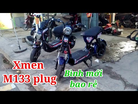Video Xe điện xmen,133m plug đẹp,bình mới giá bao rẻ|xe điện... - youtube