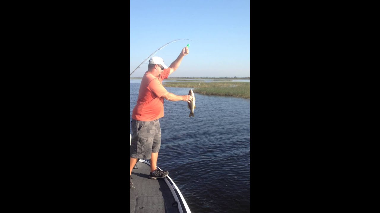 Fish Camp, Best bass fishing at Camp Mack's River Resort, Near Winter
