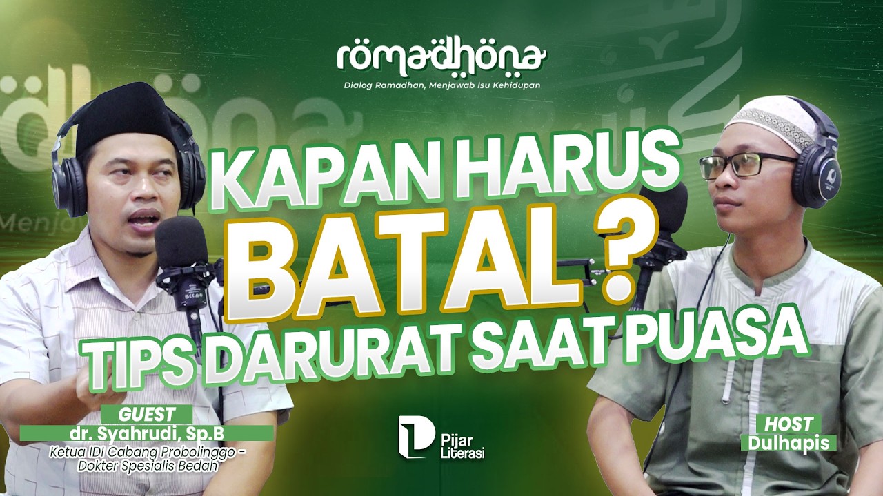 Jangan Panik ‼️ Cara Menangani Kondisi Darurat Saat Puasa - Romadhona EPS 17 #darurat #romadhona