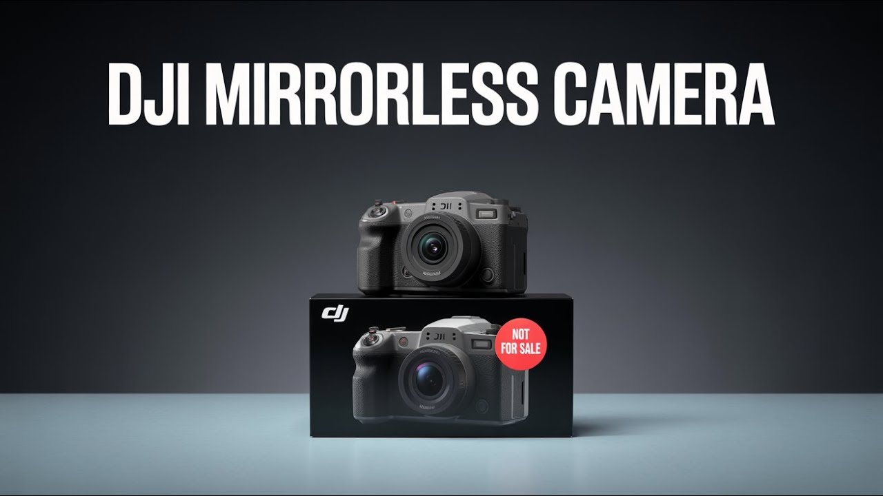DJI’s First Mirrorless Camera - Full Specs, Price & Launch Date!