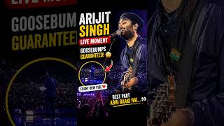 Arijit Singh Live Concert ka Most Emotional Moment 🥺#shorts #concert
