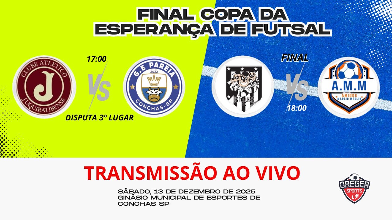 FINAL COPA DA ESPERANÇA  DE FUTSAL|  CONCHAS SP |