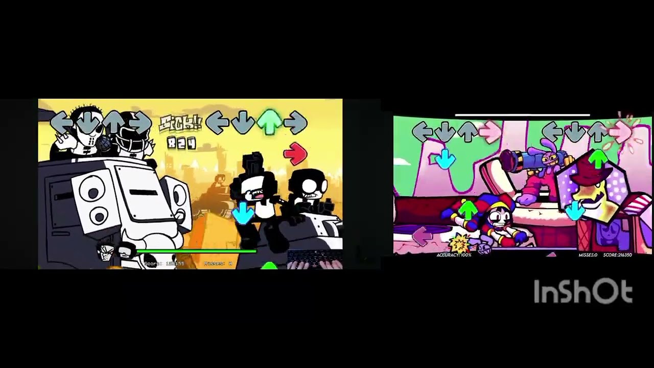 FNF Roadkill Mashup Candy Carrier Chaos and Original)