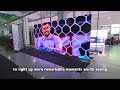 36PCS EA500H8V P2.6 Fixed-Angle Rental LED Wall for Ecuador | EagerLED LED Wall Aging Test