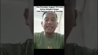 Download Lagu Viral Pernyataan Anggota TNI Curhat Istrinya Selingkuh Dengan Polisi Babinkamtibmas di Purworejo MP3