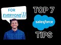 7 salesforce tips every user needs to know