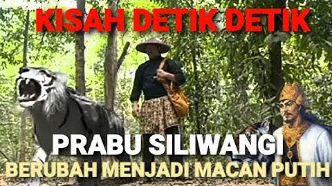 Inilah.. Detik Detik Prabu Siliwangi Berubah Menjadi Harimau Putih