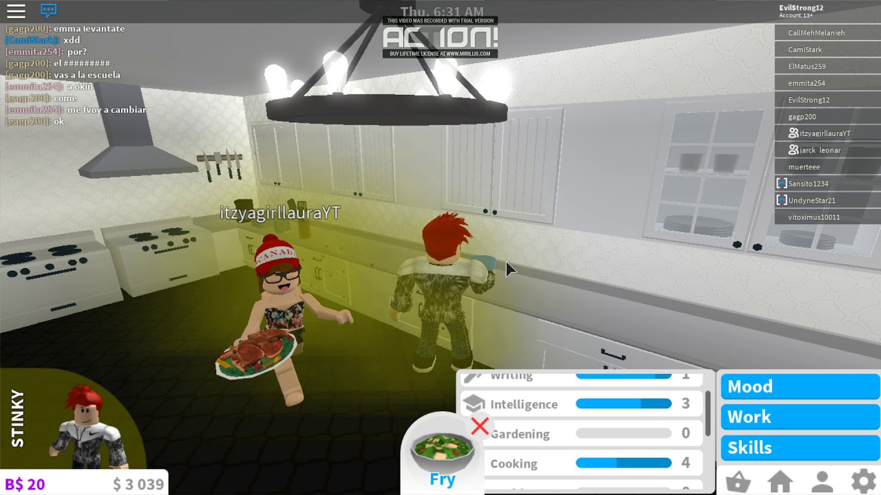 como conseguir nivel rapido de cook en To bloxburg YouTube