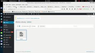 Upload shell WP panel