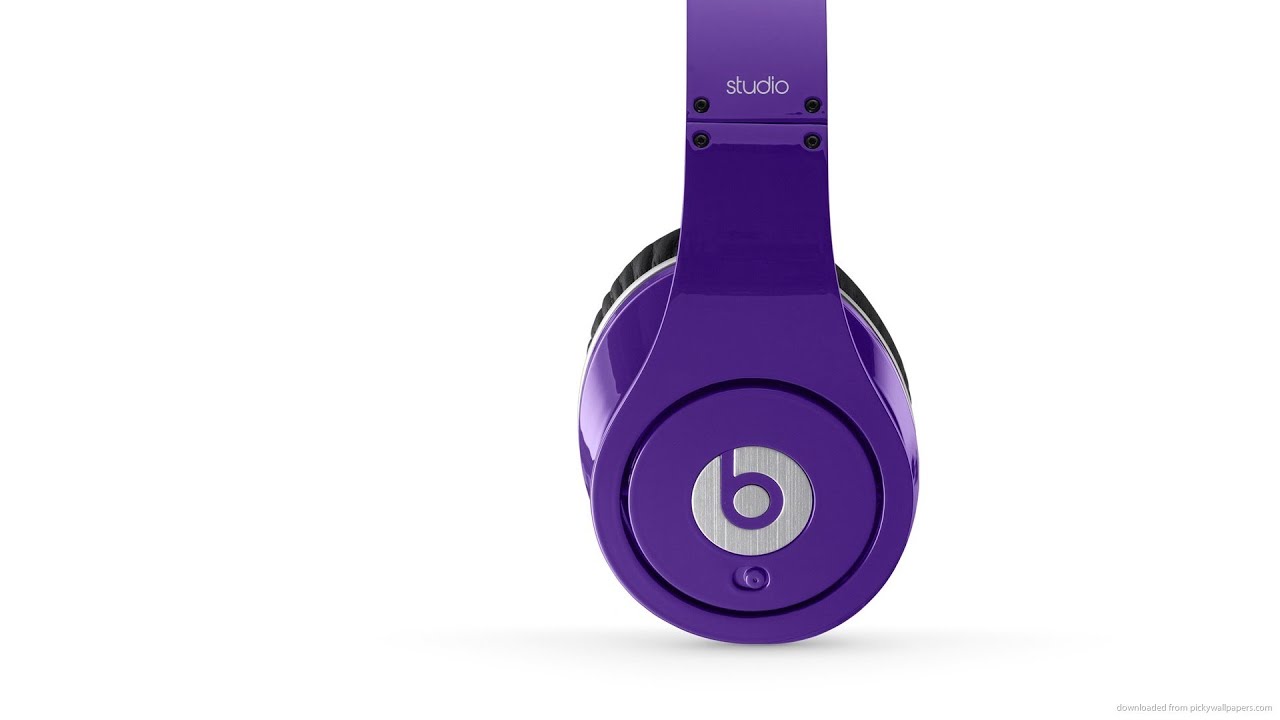 purple beats by dre headphones