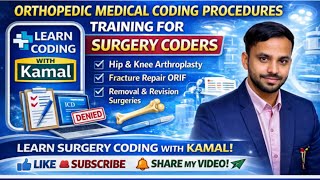 Orthopedic Surgery Medical Coding Basics Training for Beginners – Modifier Complete Series (Parts 2)