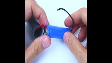 Chế tạo máy cắt cỏ đơn giản sử dụng mô tơ và pin  #creative #hack #creativeideas #invention #diy