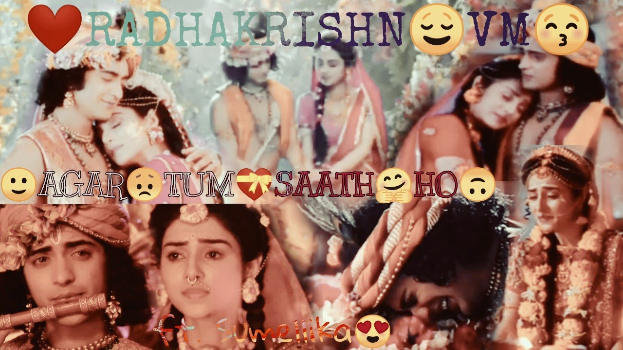 RadhaKrishn Vm // Agar Tum Saath Ho // ft. Sumellika // Contest vm