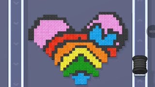 Yarn Flow Level 44-45 Walkthrough Gameplay Android,iOS 