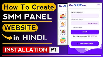 How to Create an SMM Panel Website with QuickPanel V2 - Step-by-Step in Hindi