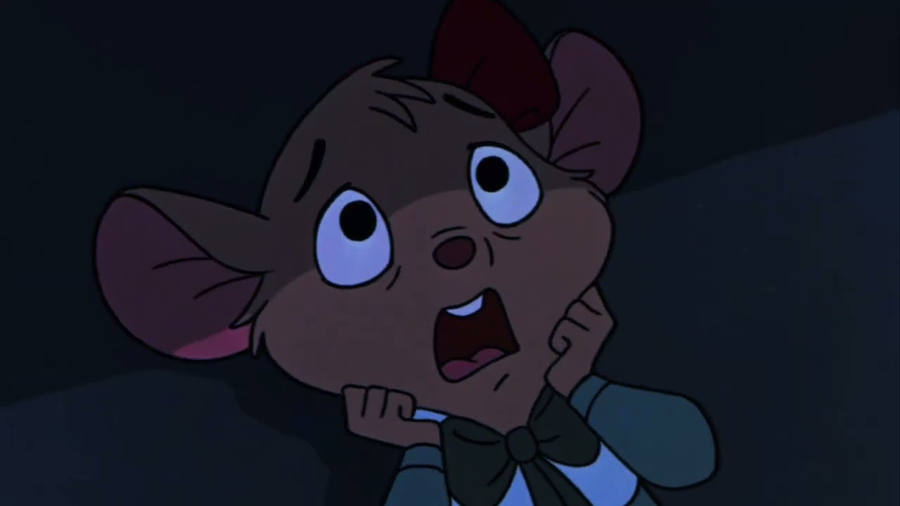 The Great Mouse Detective 3D (1986) - Big Ben Battle with Cartoon Sound Effects