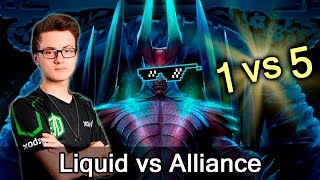 Miracle 1 Vs 5 Fastest Comeback Liquid Vs Alliance