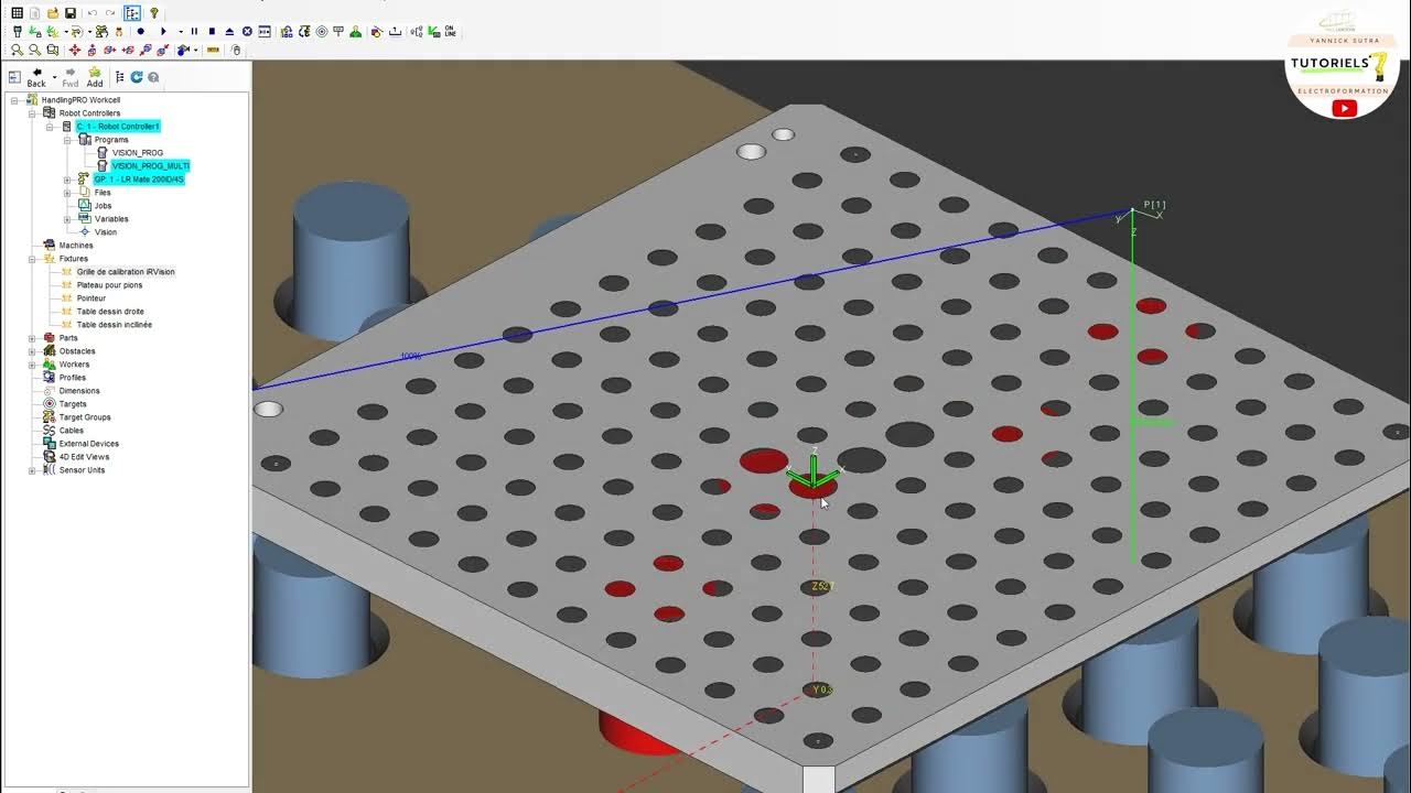 02 Calibration Caméra (tutoriel iRvision FANUC) YouTube