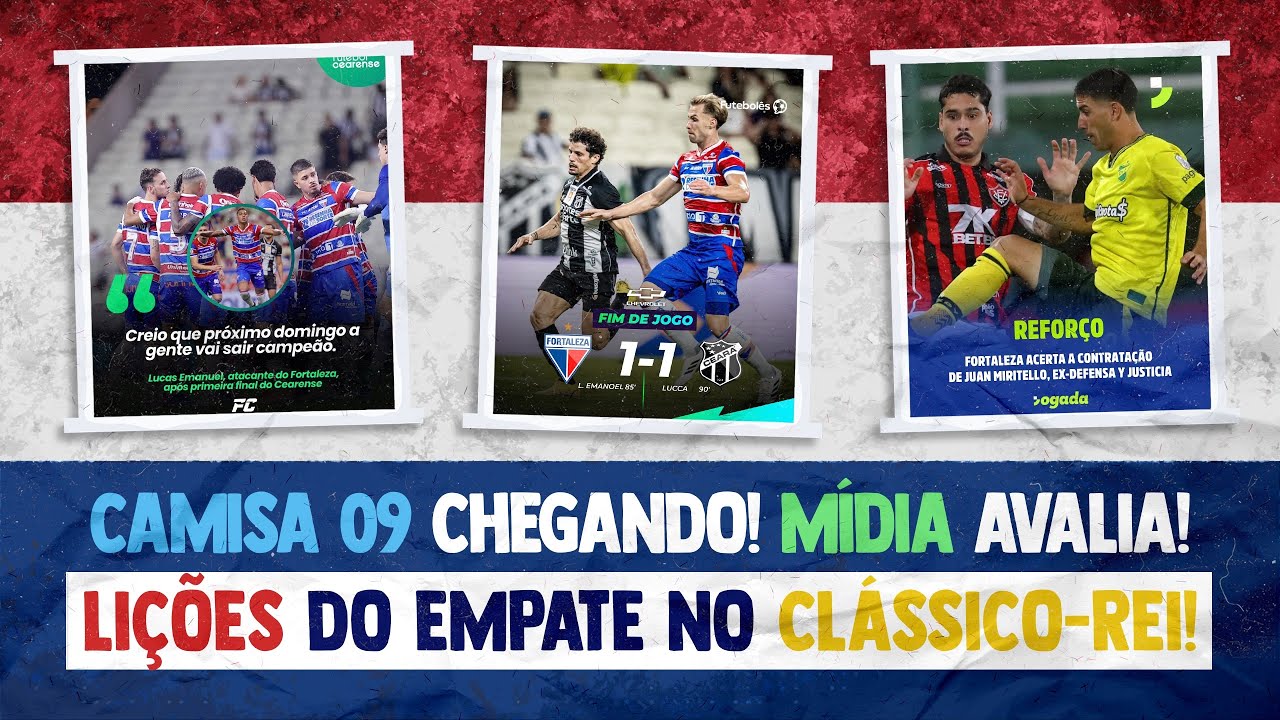 🚨 NOVO CAMISA 09 CHEGANDO! LIÇÕES DO EMPATE NO CLÁSSICO-REI! CARPINI COBRA ELENCO! IMPRENSA AVALIA!