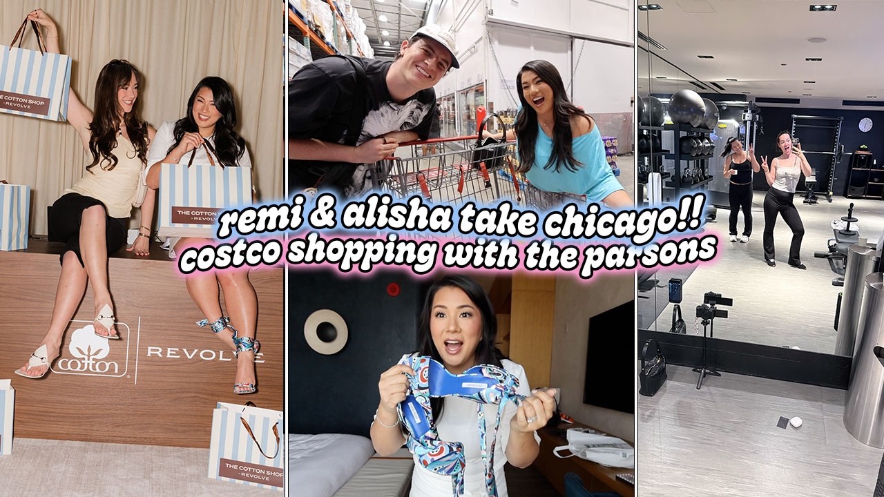 REMI & ALISHA TAKE CHICAGO + Costco Shopping With The Parsons!!