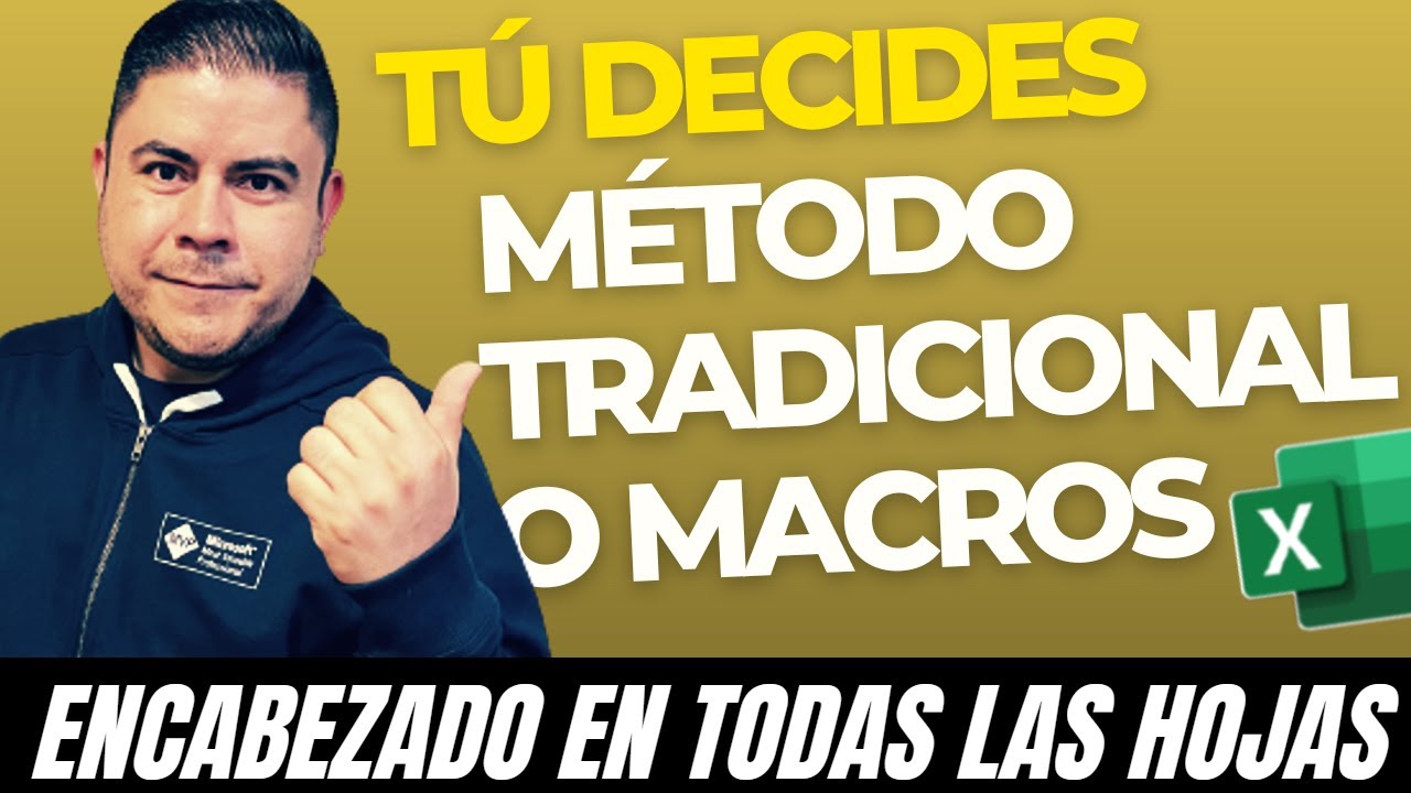 Copiar Encabezado en Todas las Hojas de un Archivo de Excel