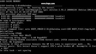 2DiskWin on a 386 (Debug only)