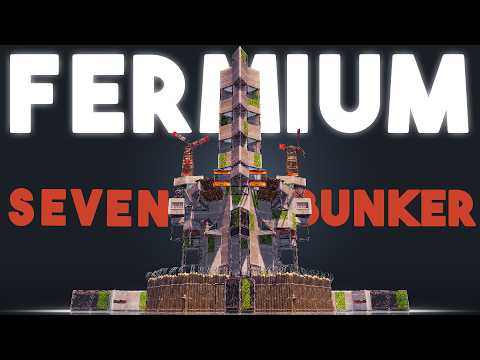 THE BEST Group Tower Base Design – 7 Hidden Bunkers | Fermium - Rust 2026
