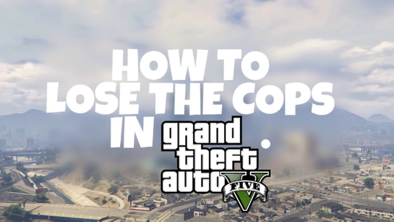 How to lose the cops EASILY in GTA5 - YouTube