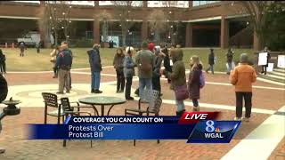 Protest to protect protests in Lancaster