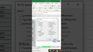 How to remove blank cells from data on Excel. Join our Excel training course today. #expertsinexcel