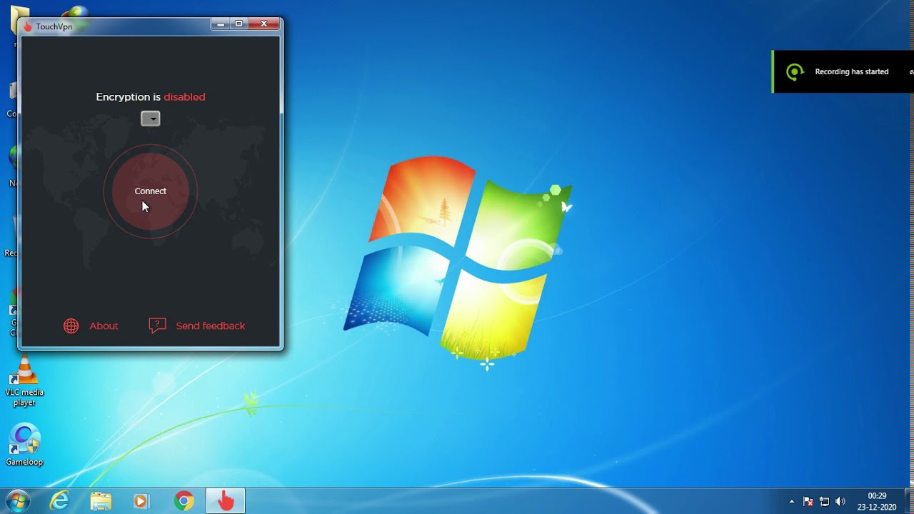 how to enable encryption in touch vpn