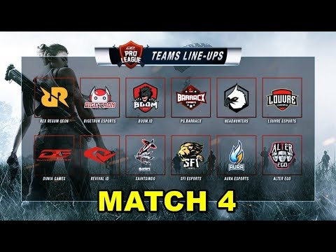 FREE FIRE Dunia Games Pro League Week 7 MATCH 4 - YouTube BeBeTo Gaming