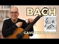 Js bach  lute suite bwv 995 gavotte i  5 topics for classical guitar players