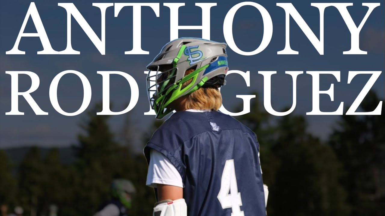 Anthony Rodriguez (Class of 2024) 2021 Spring/Summer Lacrosse Highlights