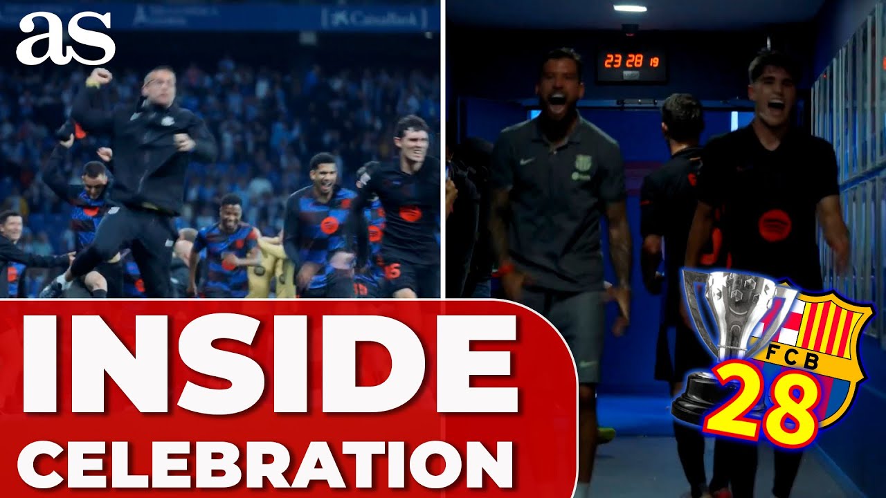 Inside BarÇa Fc Barcelonas La Liga Title Celebration From Within 