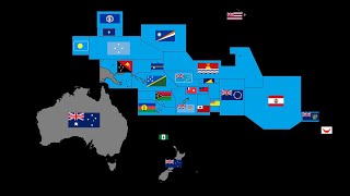 Flags of Oceania