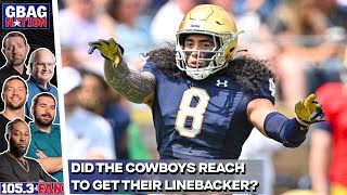 Were The Cowboys Reaching When They Took LB Marist Liufau In The 3rd Round? | GBag Nation