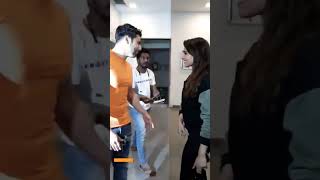 Varun Dhawan And Samantha Spotted In Mumbai