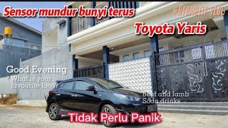 Sensor mundur toyota yaris bunyi terus menerus rusak dari part ini ⁉️