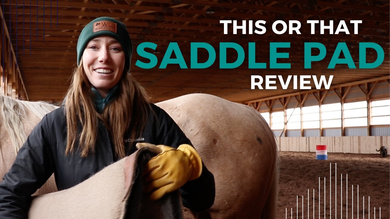 CSI or 5 Star saddle pad - A barrel racers review @ We Can Hustle