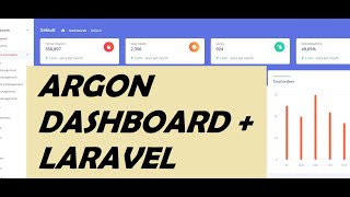 Laravel 7 Admin Panel | Argon Dashboard