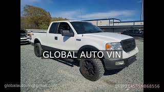 FORD F150 2005 1FTPX14575NB68556 FORD F150 2005 1FTPX14575NB68556