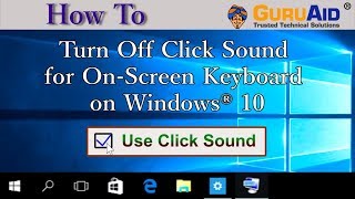 windows 10 keyboard sound windows 10 keyboard sound