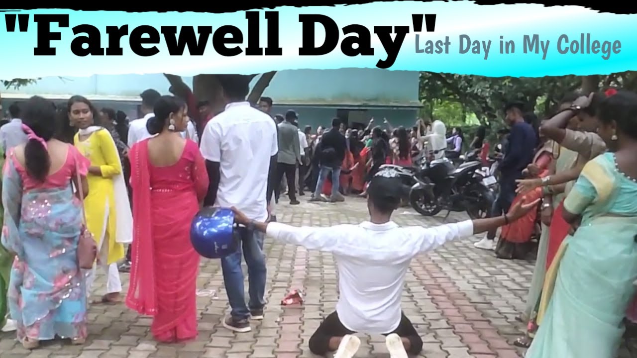 Farewell Day in My College|Commerce College Chaibasa|Nishant Lakra Vlogs
